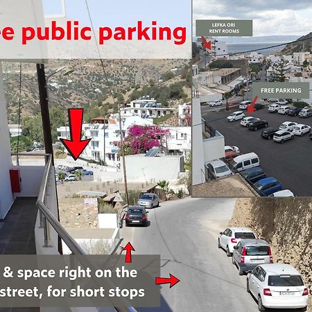 Lefka Ori - Agia Galini Lägenhet Exteriör bild